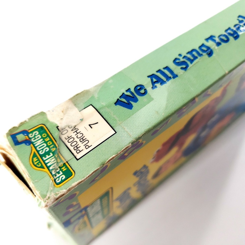Sesame Street Home Video We All Sing Together VHS No Lyric Poster - Picture 10 of 16